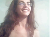 Sweet milf with glasses on msn