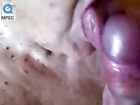 Great facial on a 76 years old granny ! Amateur