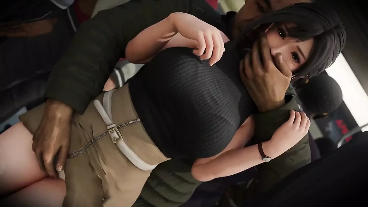 Teen Takes Creampie on Public Train Ride