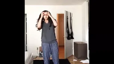 Hot Wife Masturbates And Fingers With Spread Legs